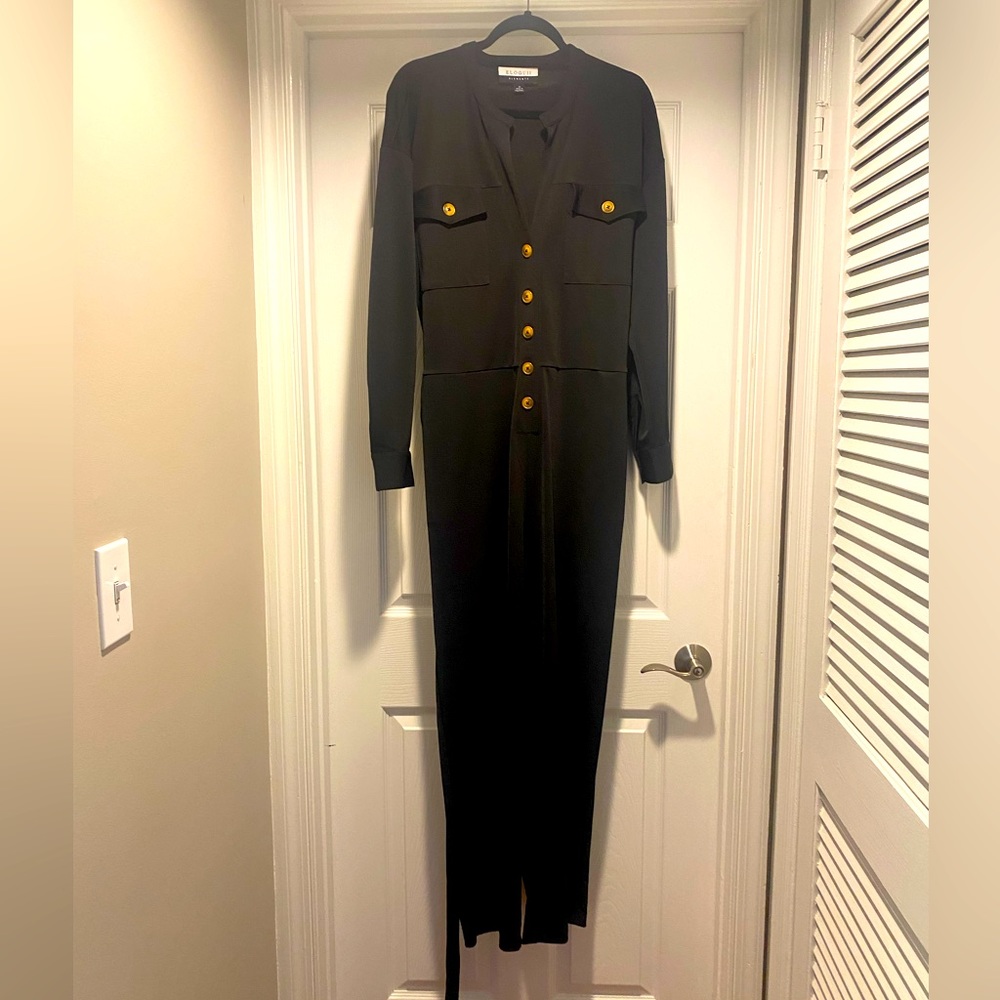 Eloquii Elements button-down jumpsuit BNWT
